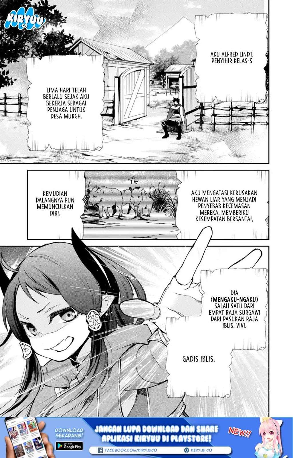 Baca Saikyou no Madoshi. Hisa ni Ya wo Ukete Shimatta no de Inaka no Eihei ni Naru Chapter 06 Gambar 2