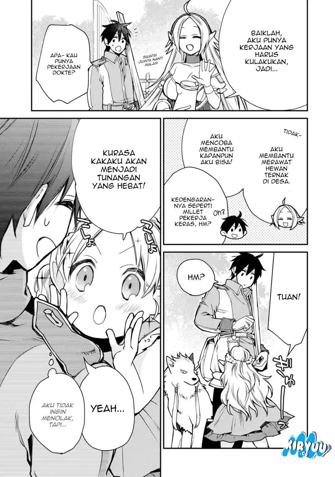 Saikyou no Madoshi. Hisa ni Ya wo Ukete Shimatta no de Inaka no Eihei ni Naru Chapter 06 Gambar 8