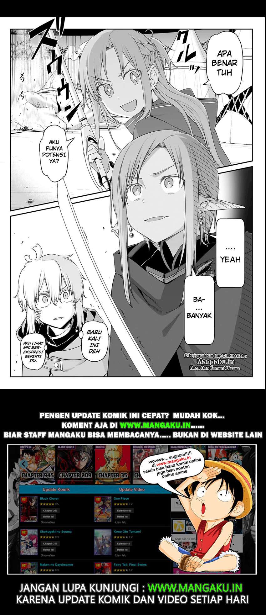 Sword Art Online – Progressive Chapter 37 Gambar 23
