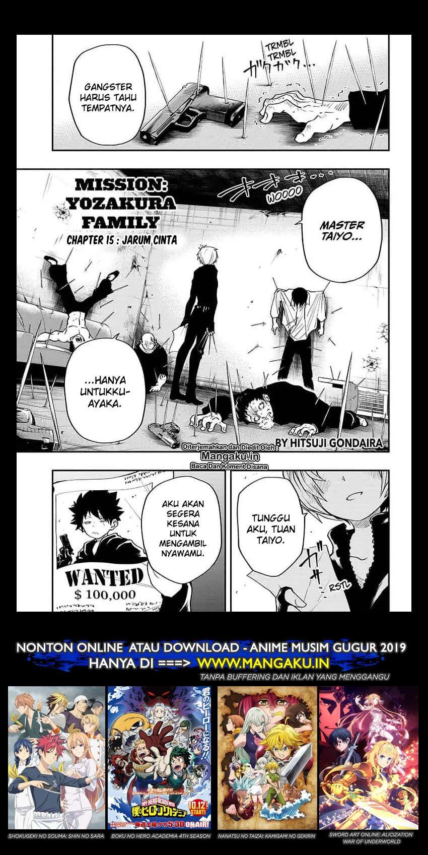Baca  Mission: Yozakura Family Chapter 15 Gambar 2