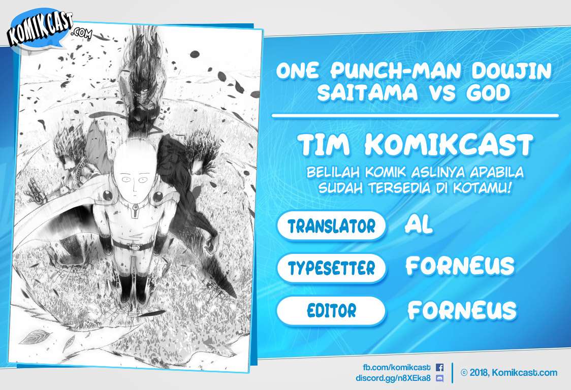 Baca Komik Onepunchman Saitama vs God Chapter 2.1 Gambar 1