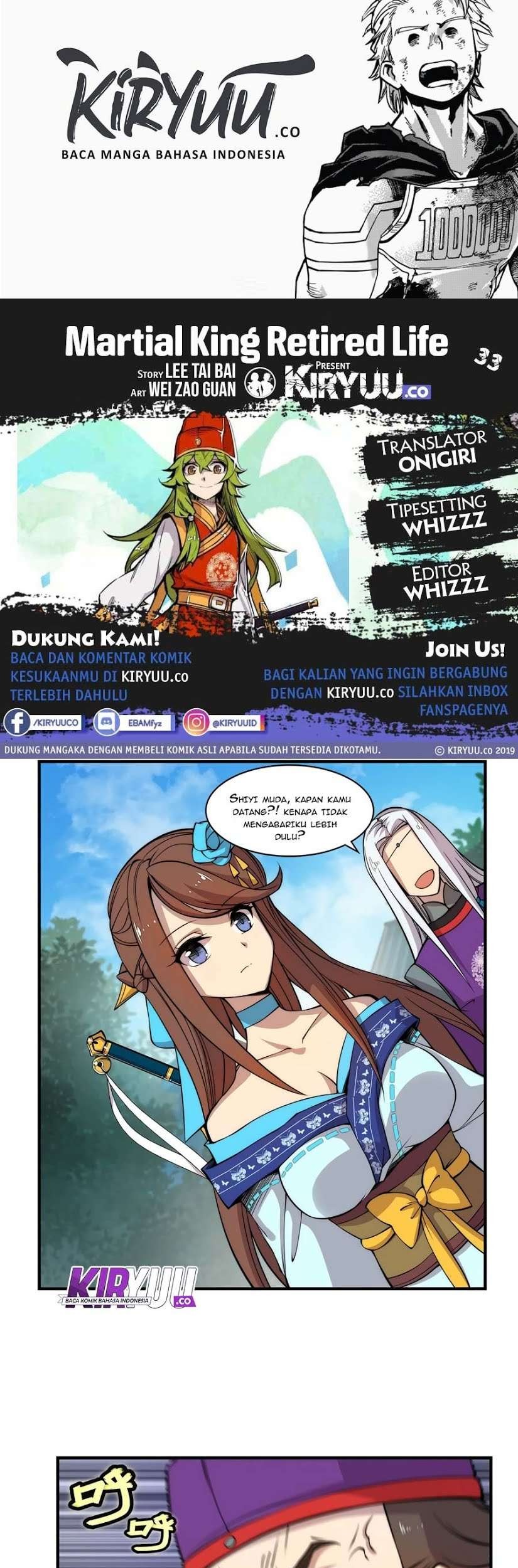 Baca Komik Martial King’s Retired Life Chapter 33 Gambar 1