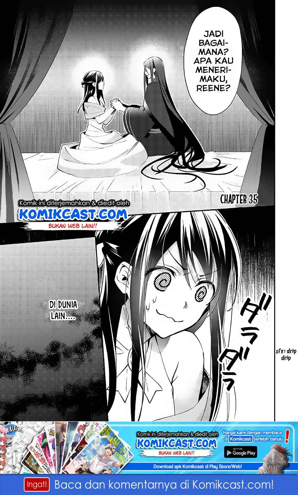 Baca Isekai de “Kuro no Iyashi Te” tte Yobarete Imasu Chapter 35 Gambar 2