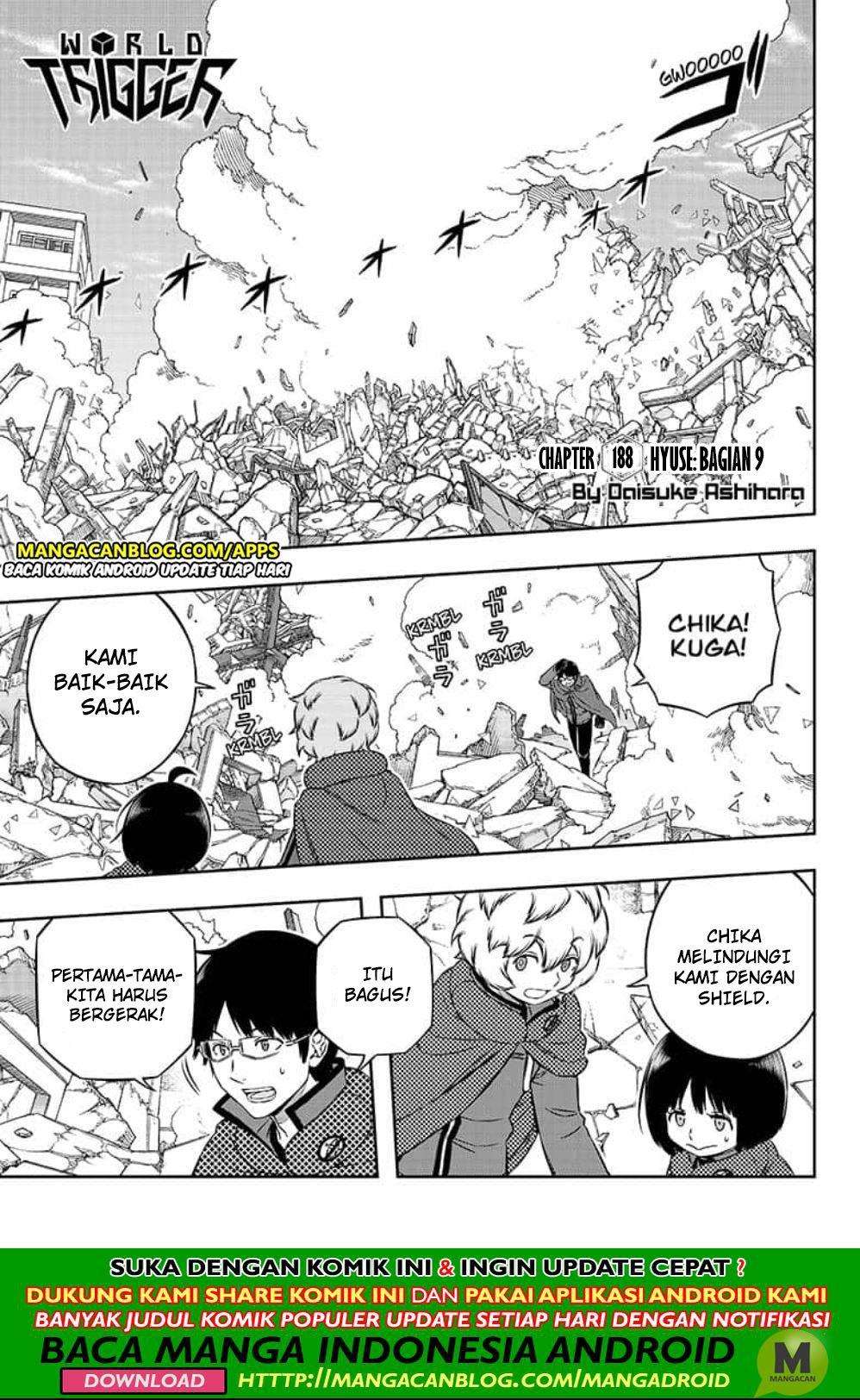 Baca Komik World Trigger Chapter 188 Gambar 1