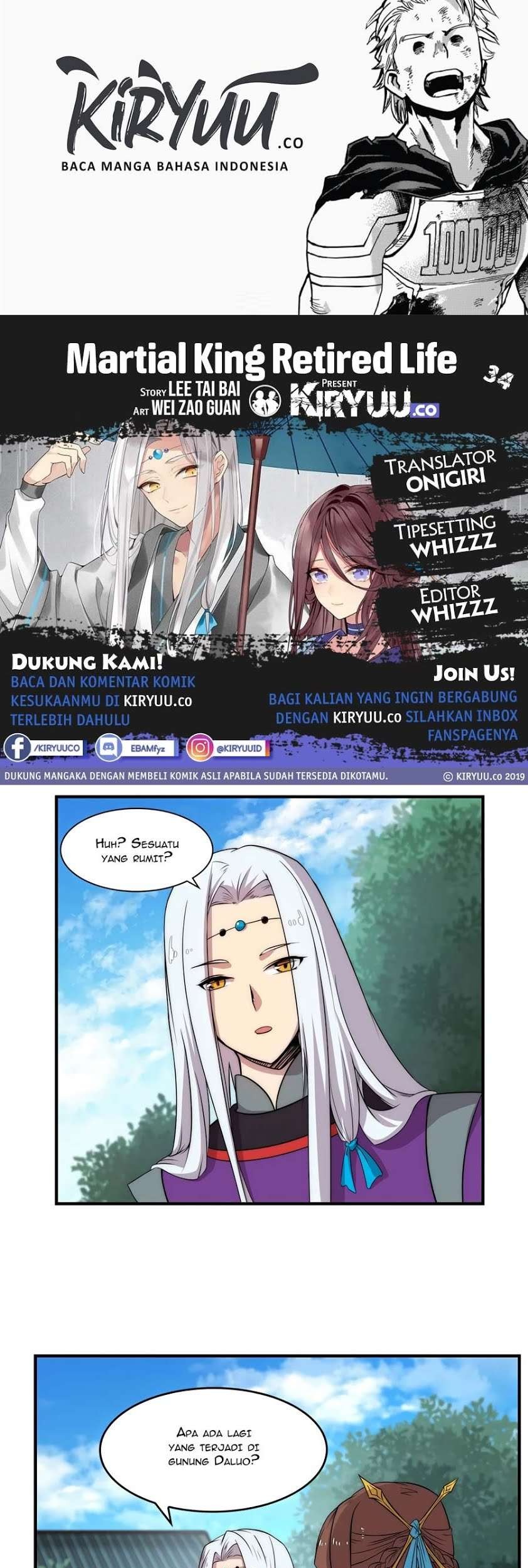 Baca Komik Martial King’s Retired Life Chapter 34 Gambar 1