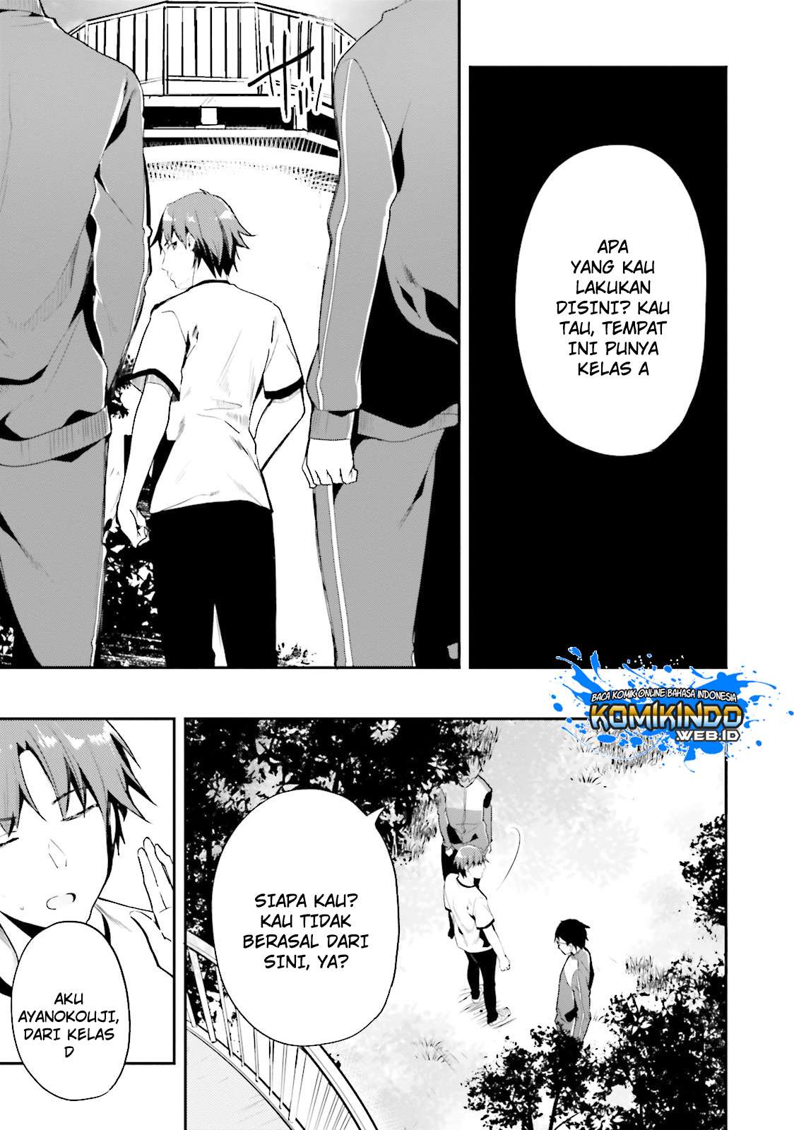 Youkoso Jitsuryoku Shijou Shugi no Kyoushitsu e Chapter 20 Gambar 17