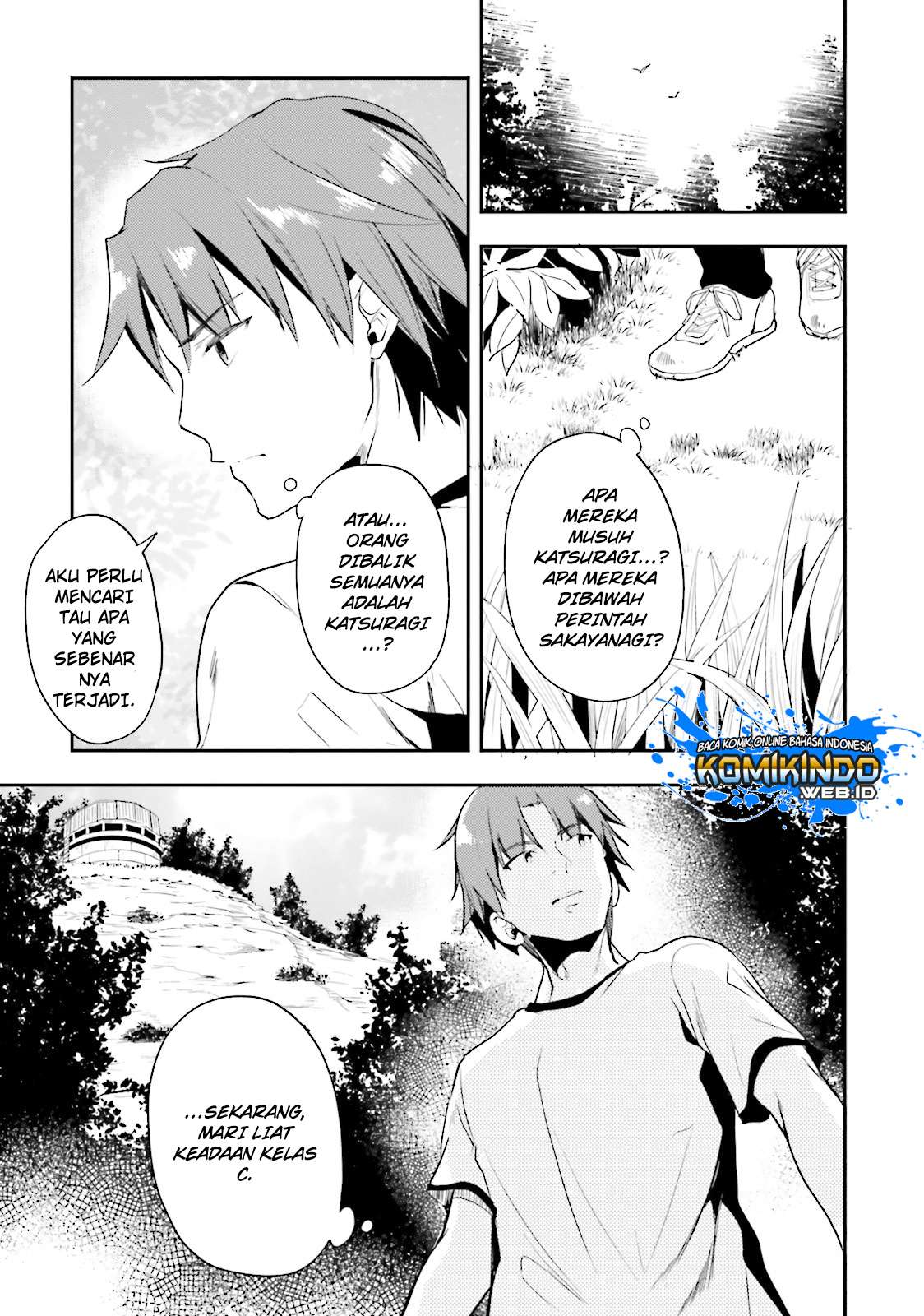 Youkoso Jitsuryoku Shijou Shugi no Kyoushitsu e Chapter 20 Gambar 21