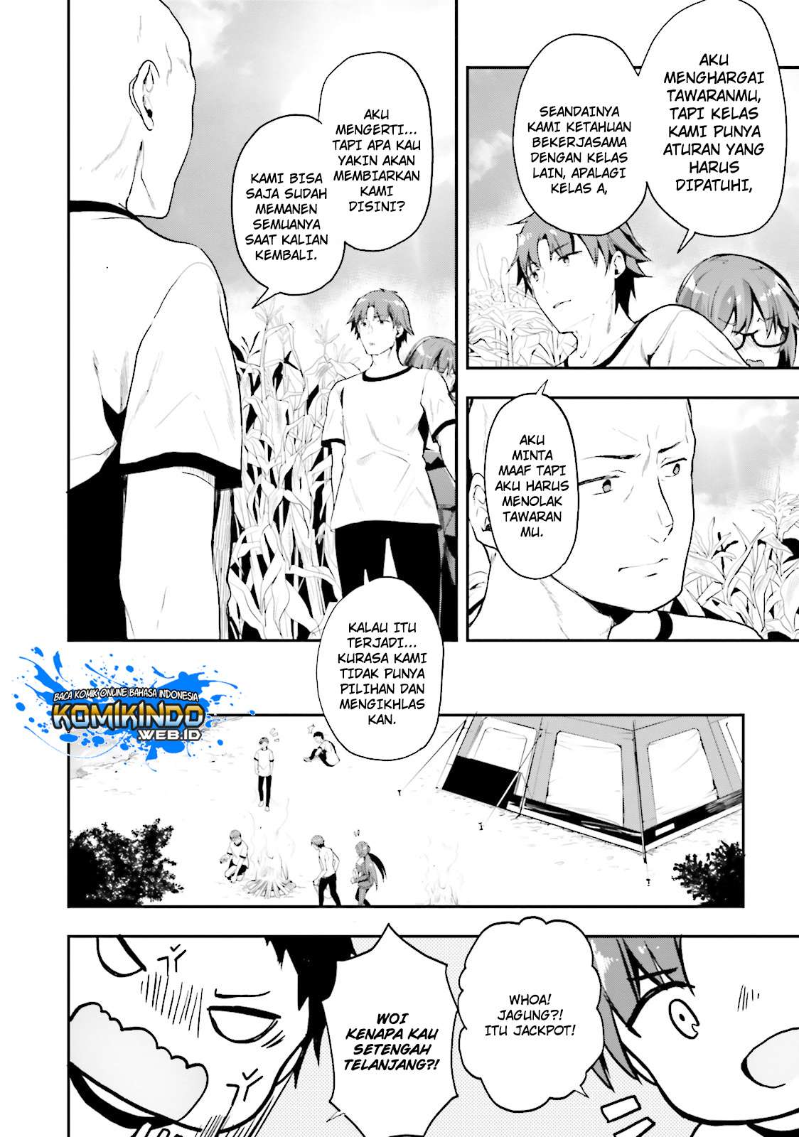 Youkoso Jitsuryoku Shijou Shugi no Kyoushitsu e Chapter 20 Gambar 5
