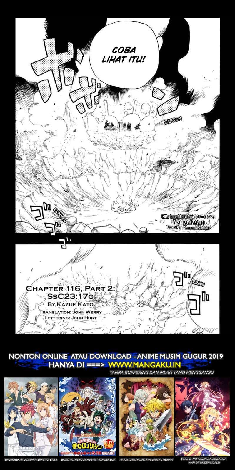 Baca Ao no Exorcist Chapter 116.2 Gambar 2