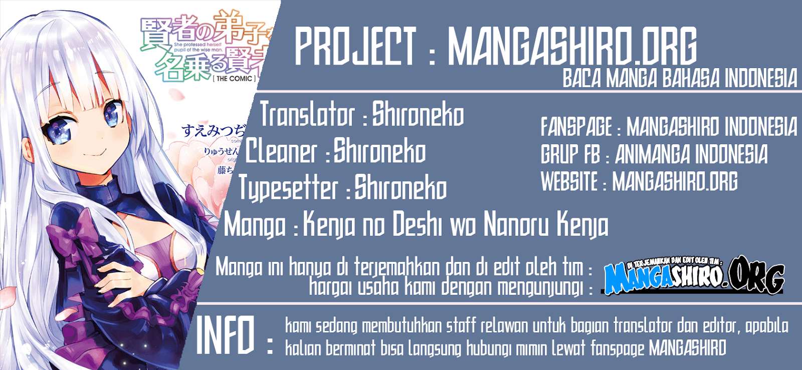 Baca Komik Kenja No Deshi Wo Nanoru Kenja Chapter 28 Gambar 1
