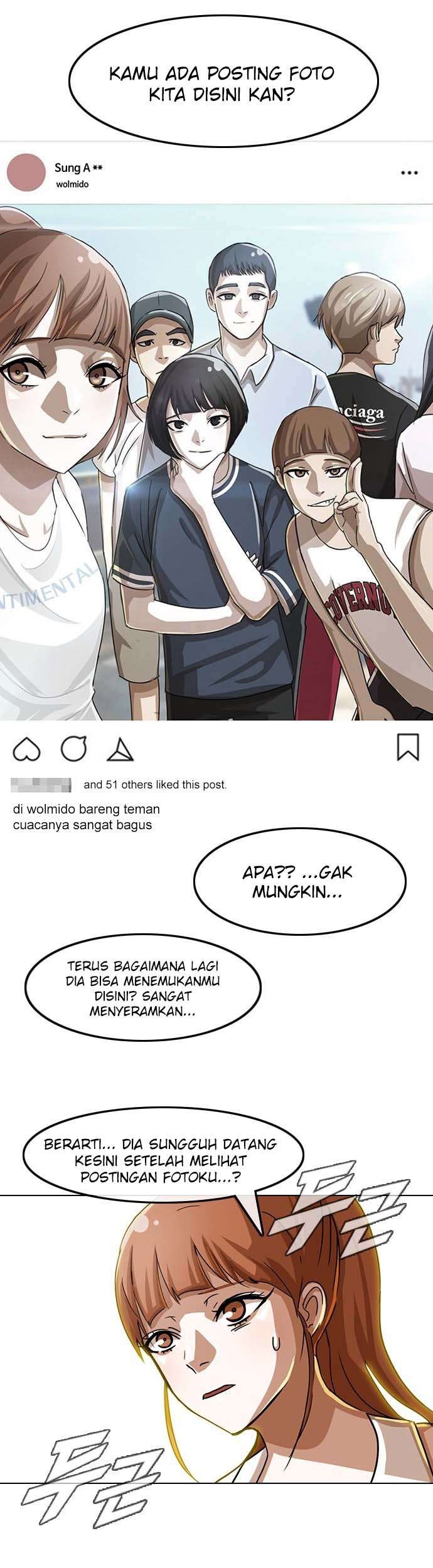 The Girl from Random Chatting! Chapter 42 Gambar 37