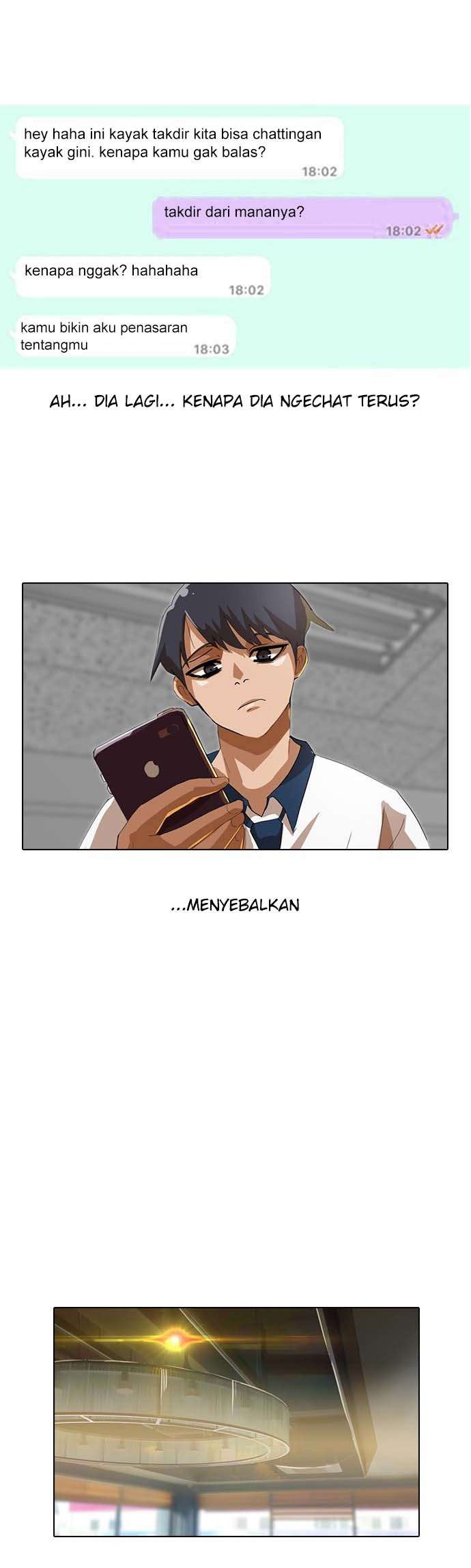 The Girl from Random Chatting! Chapter 40 Gambar 41