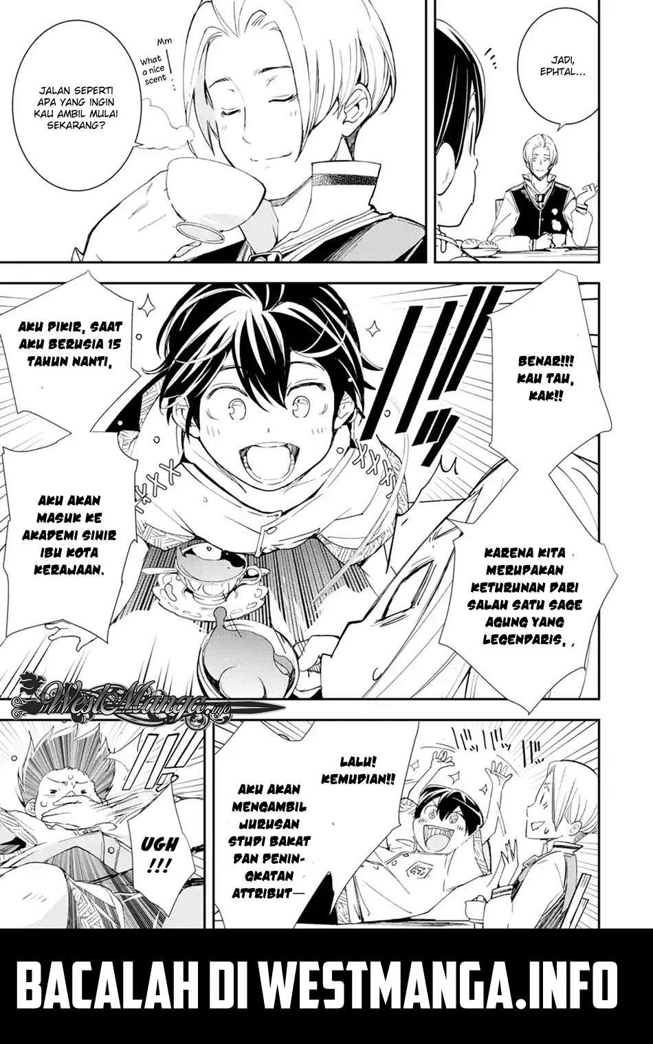 Rakudai Kenja Gakuin no Msou ~ Nidome no Tensei, S Rank Cheat Majutsushi Boukenroku Chapter 02.1 Gambar 12