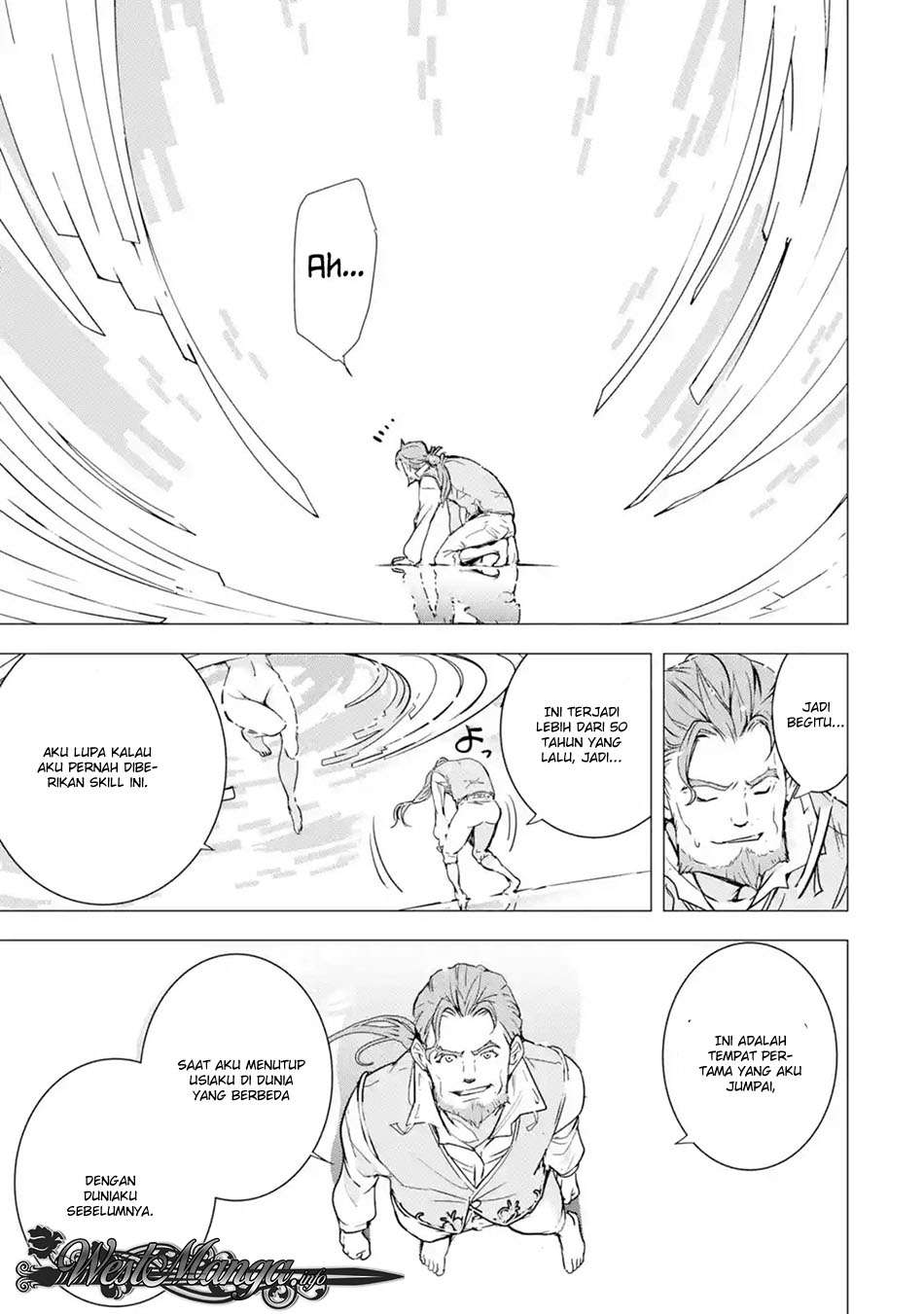 Baca Komik Rakudai Kenja Gakuin no Msou ~ Nidome no Tensei, S Rank Cheat Majutsushi Boukenroku Chapter 01.4 Gambar 1