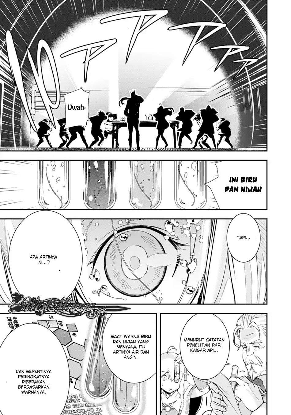 Baca Komik Rakudai Kenja Gakuin no Msou ~ Nidome no Tensei, S Rank Cheat Majutsushi Boukenroku Chapter 01.3 Gambar 1