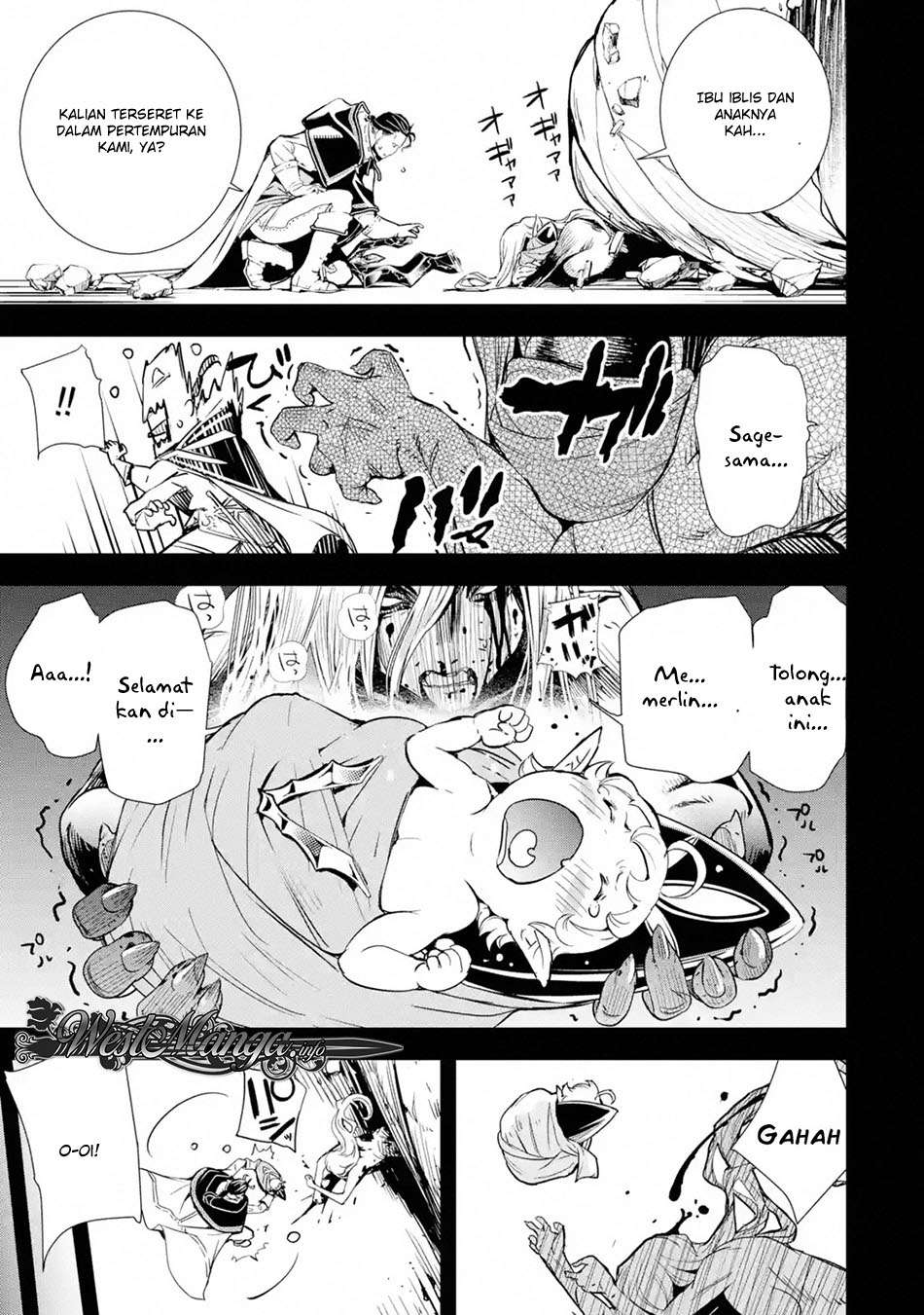 Rakudai Kenja Gakuin no Msou ~ Nidome no Tensei, S Rank Cheat Majutsushi Boukenroku Chapter 01.2 Gambar 8