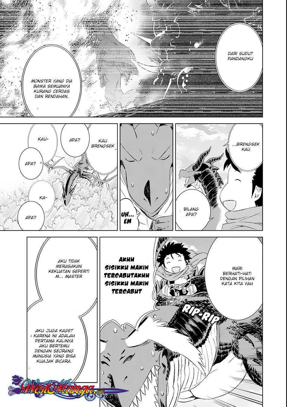 Isekai de tadahitori no mamono tsukai ~ tenshoku shitara maou ni machigawa remashita Chapter 05 Gambar 31