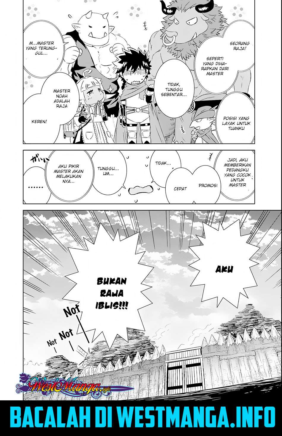 Isekai de tadahitori no mamono tsukai ~ tenshoku shitara maou ni machigawa remashita Chapter 05 Gambar 42