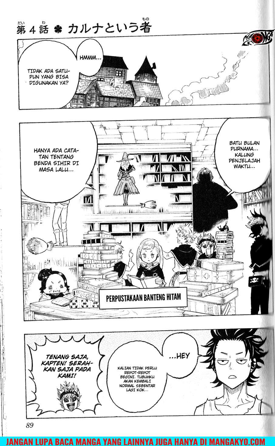 Baca Komik Black Clover Gaiden: Quartet Knights Chapter 04 Gambar 1