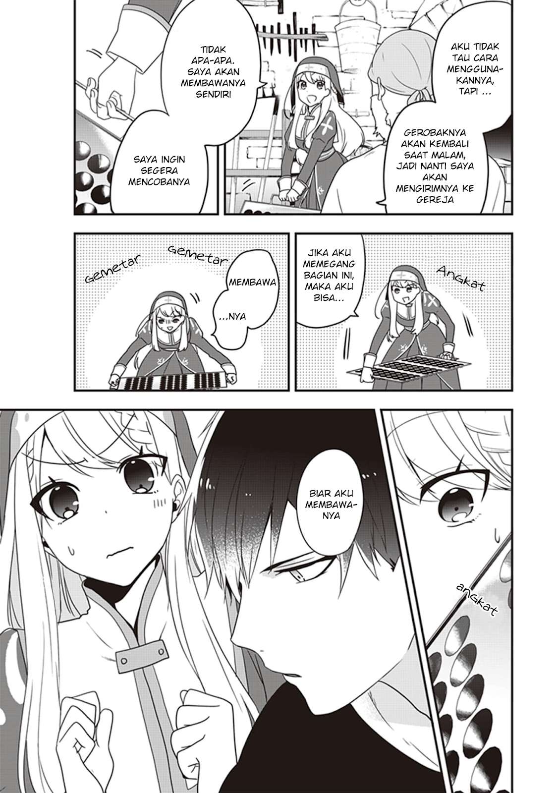 The Banished Villainess! Living the Leisurely Life of a Nun Making Revolutionary Church Food Chapter 04 Gambar 6