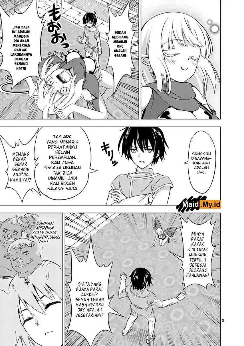 Shijou Saikyou Orc-san no Tanoshii Tanetsuke Harem Zukuri Chapter 07 Gambar 6