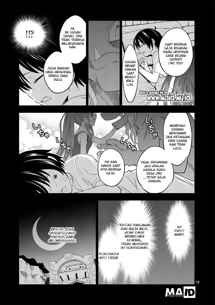 Shijou Saikyou Orc-san no Tanoshii Tanetsuke Harem Zukuri Chapter 02 Gambar 23