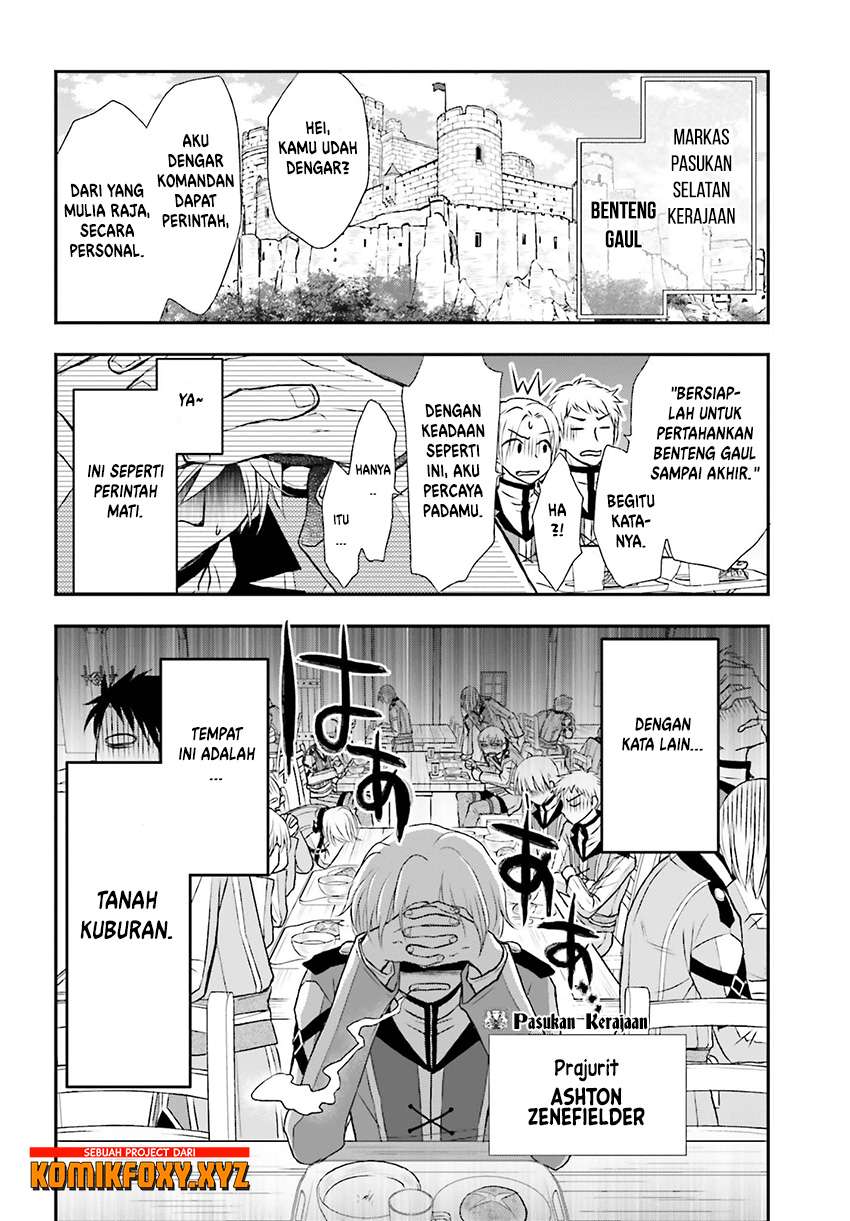 Shinigami ni Sodaterareta Shoujo wa Shikkoku no Tsurugi wo Mune ni Idaku Chapter 02 Gambar 11