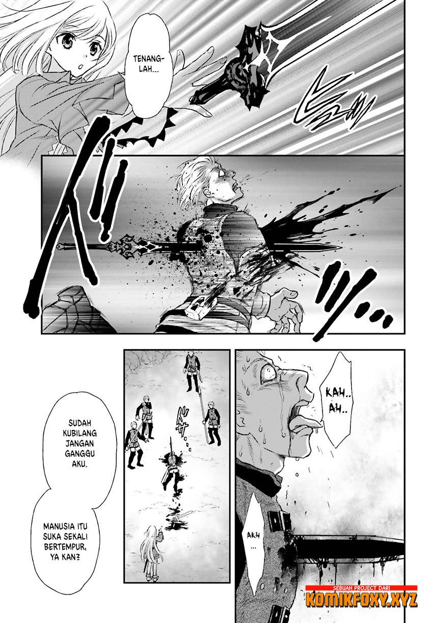 Shinigami ni Sodaterareta Shoujo wa Shikkoku no Tsurugi wo Mune ni Idaku Chapter 01 Gambar 12