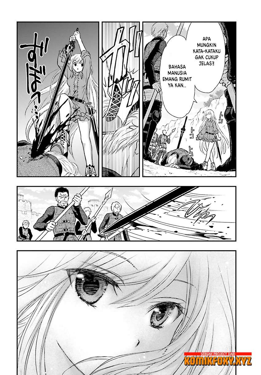 Shinigami ni Sodaterareta Shoujo wa Shikkoku no Tsurugi wo Mune ni Idaku Chapter 01 Gambar 13
