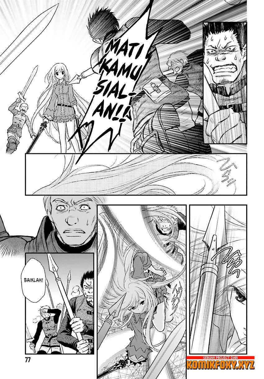 Shinigami ni Sodaterareta Shoujo wa Shikkoku no Tsurugi wo Mune ni Idaku Chapter 01 Gambar 14