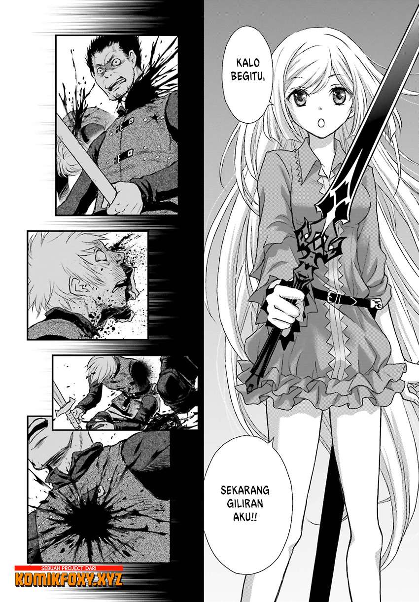Shinigami ni Sodaterareta Shoujo wa Shikkoku no Tsurugi wo Mune ni Idaku Chapter 01 Gambar 15