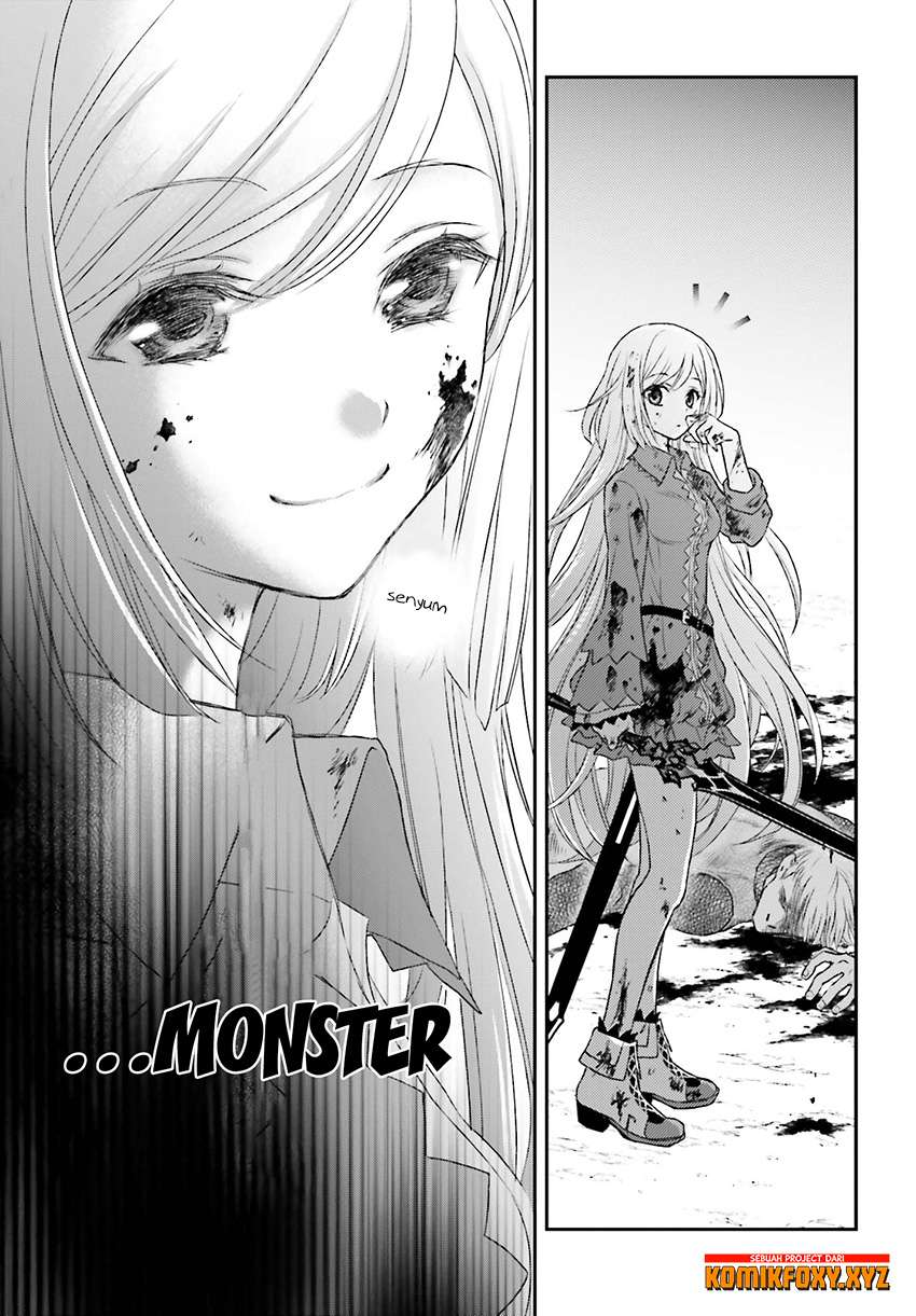 Shinigami ni Sodaterareta Shoujo wa Shikkoku no Tsurugi wo Mune ni Idaku Chapter 01 Gambar 18