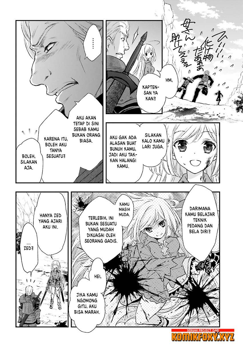 Shinigami ni Sodaterareta Shoujo wa Shikkoku no Tsurugi wo Mune ni Idaku Chapter 01 Gambar 19