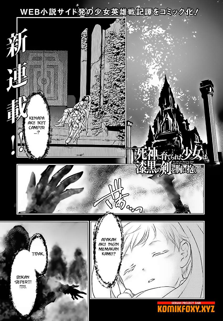 Baca  Shinigami ni Sodaterareta Shoujo wa Shikkoku no Tsurugi wo Mune ni Idaku Chapter 01 Gambar 2