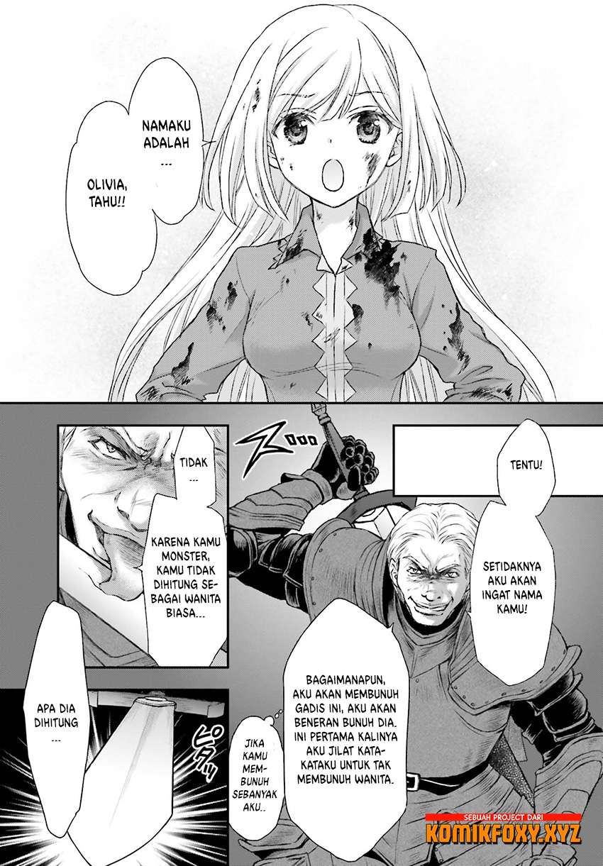 Shinigami ni Sodaterareta Shoujo wa Shikkoku no Tsurugi wo Mune ni Idaku Chapter 01 Gambar 22