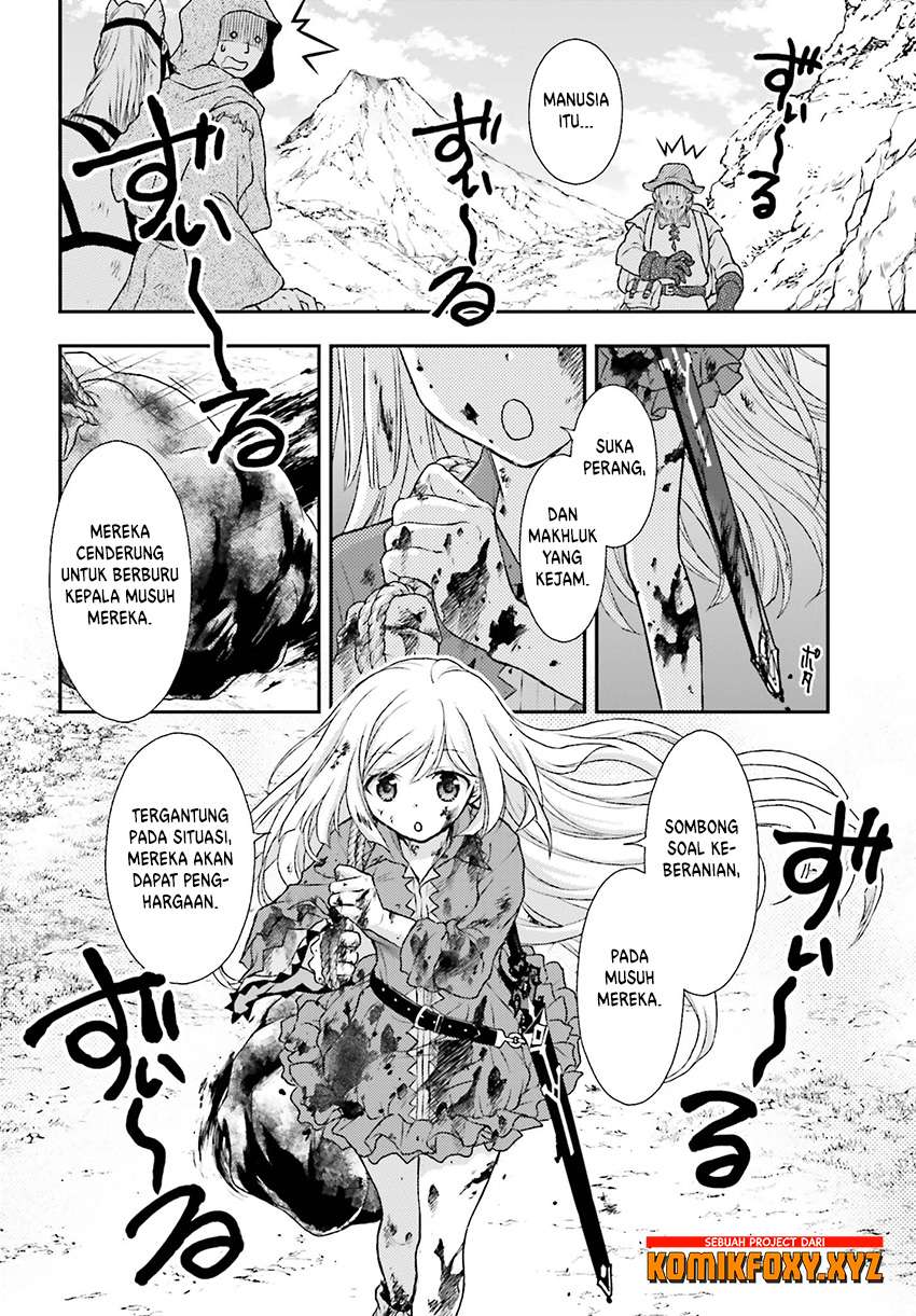 Shinigami ni Sodaterareta Shoujo wa Shikkoku no Tsurugi wo Mune ni Idaku Chapter 01 Gambar 31
