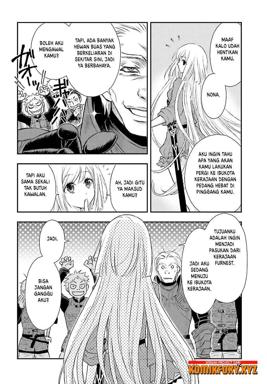 Shinigami ni Sodaterareta Shoujo wa Shikkoku no Tsurugi wo Mune ni Idaku Chapter 01 Gambar 9