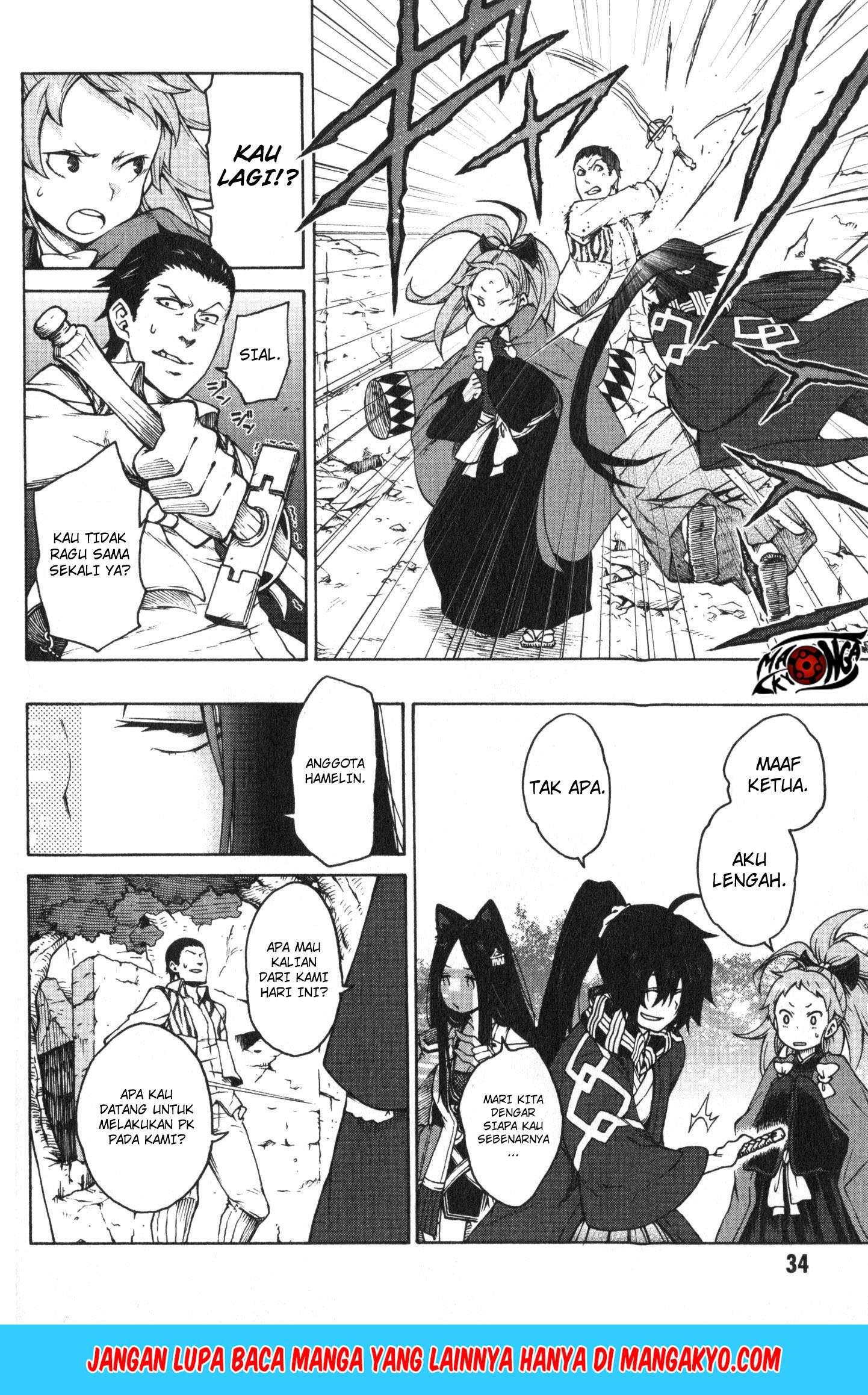 Log Horizon – Nishikaze no Ryodan Chapter 08 Gambar 10