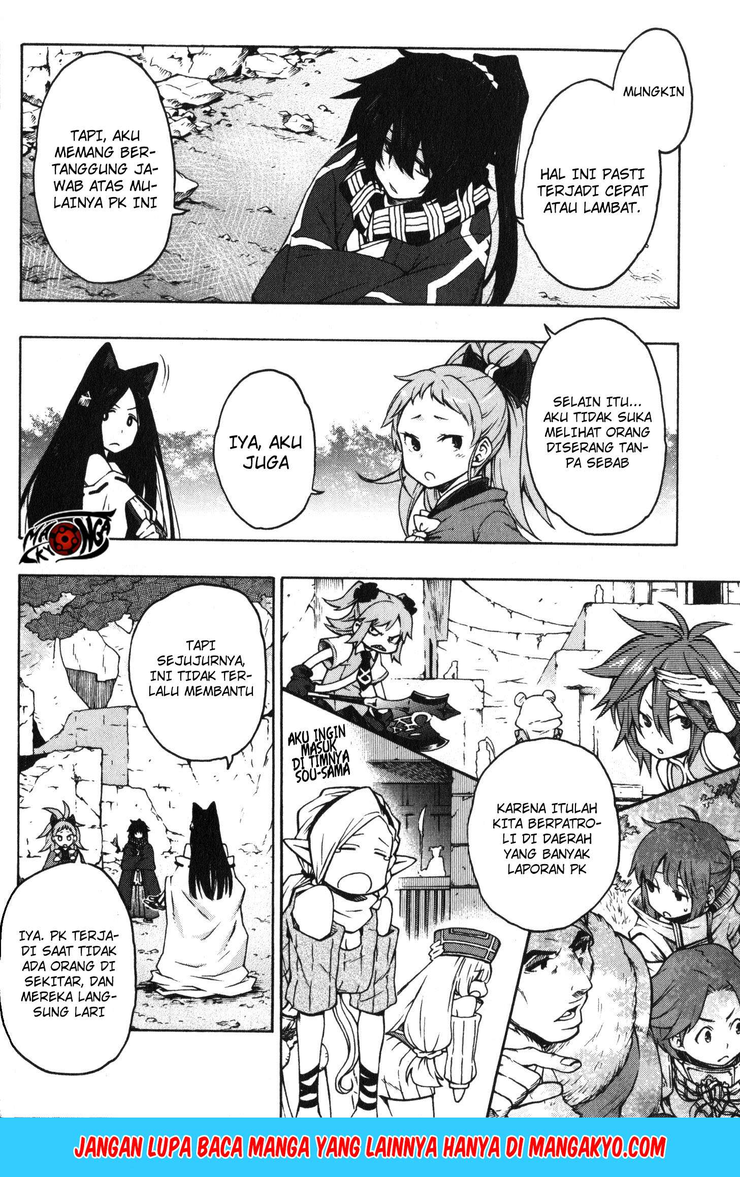 Log Horizon – Nishikaze no Ryodan Chapter 08 Gambar 8