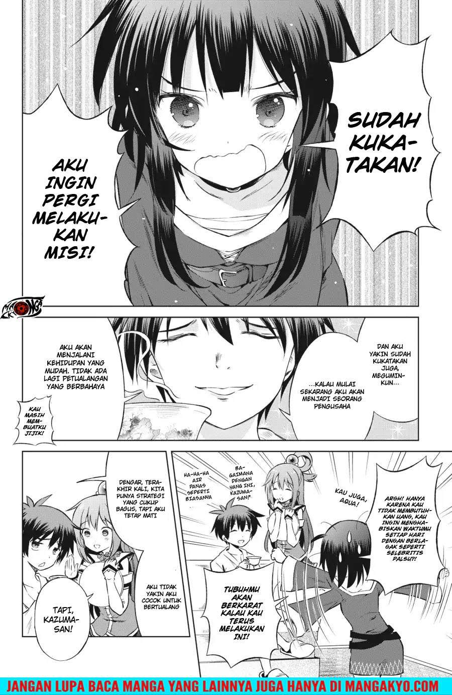 Baca  Kono Subarashii Sekai ni Shukufuku o! Chapter 34 Gambar 2