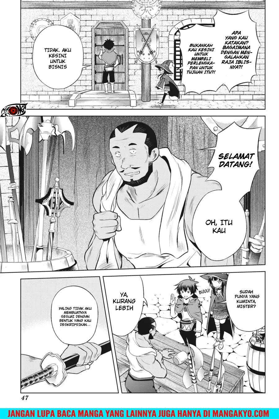 Kono Subarashii Sekai ni Shukufuku o! Chapter 32 Gambar 21