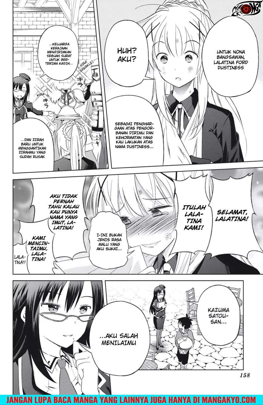 Kono Subarashii Sekai ni Shukufuku o! Chapter 30 Gambar 17