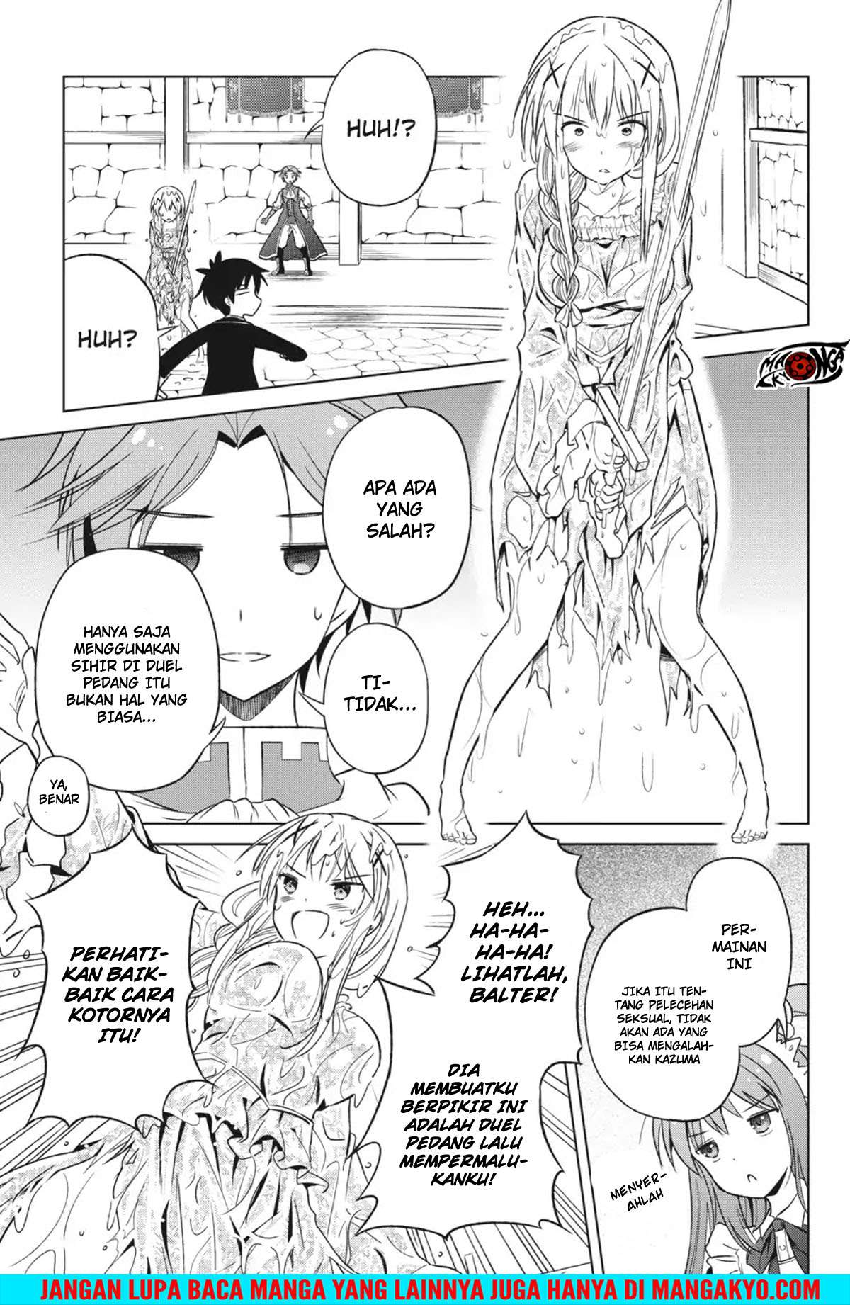 Kono Subarashii Sekai ni Shukufuku o! Chapter 28 Gambar 11