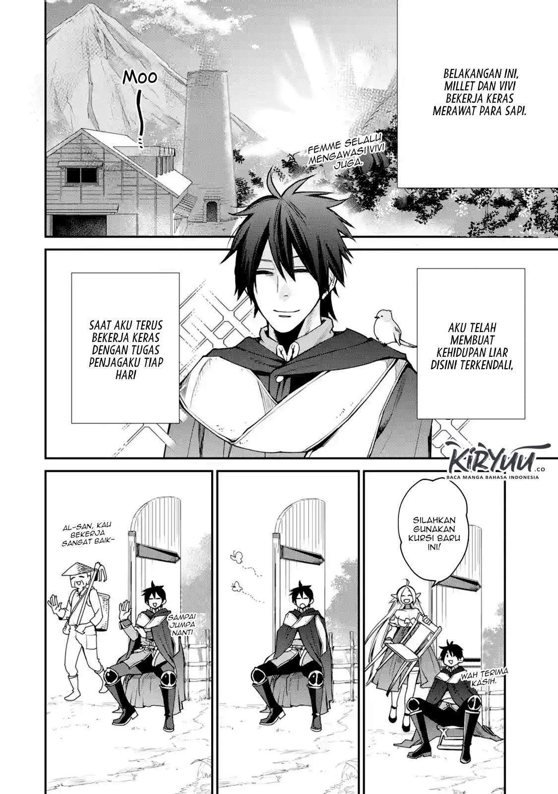 Saikyou no Madoshi. Hisa ni Ya wo Ukete Shimatta no de Inaka no Eihei ni Naru Chapter 7.1 Gambar 4