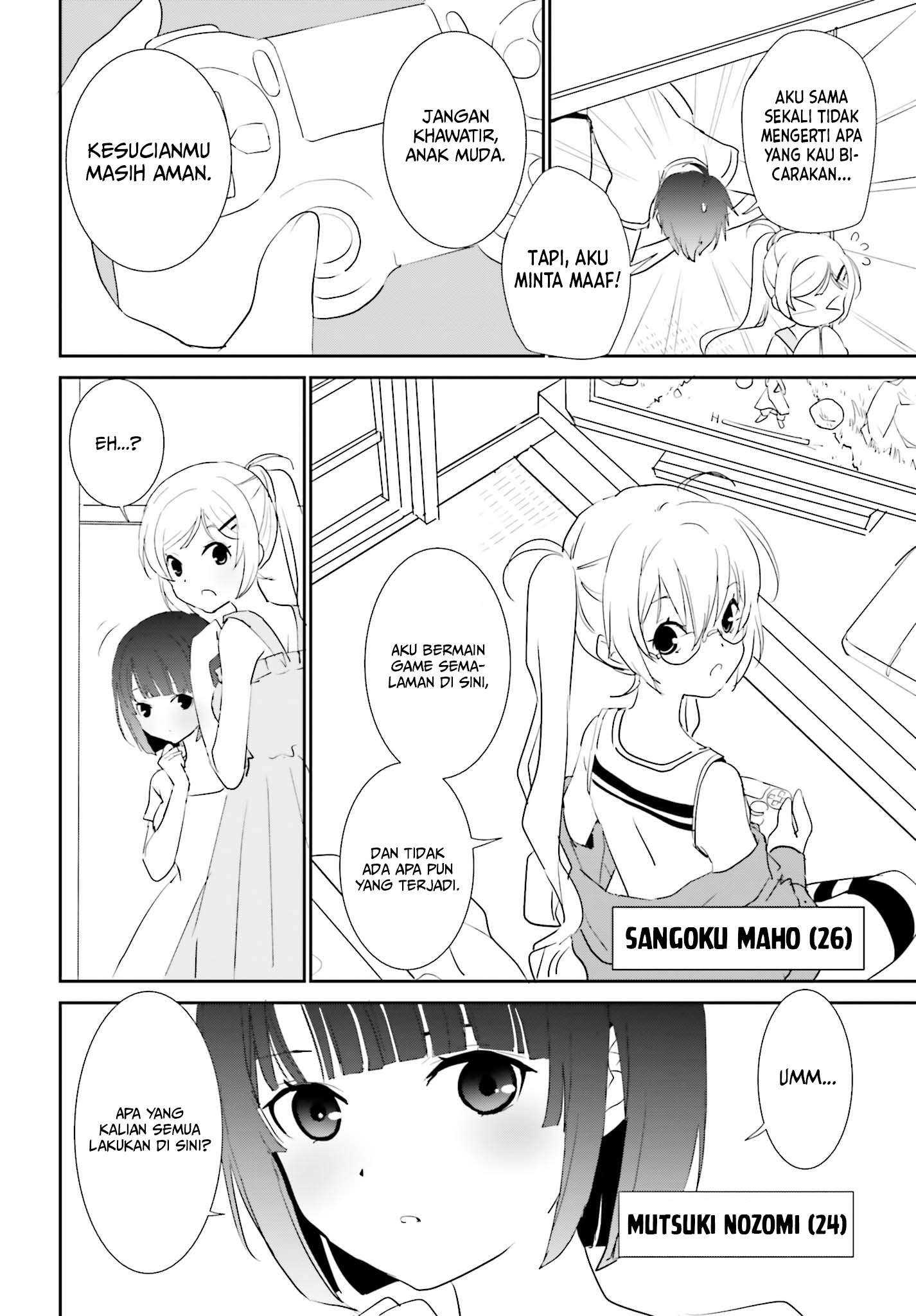 Miharashi-sou no 5-nin no Hanayome Chapter 03.1 Gambar 8