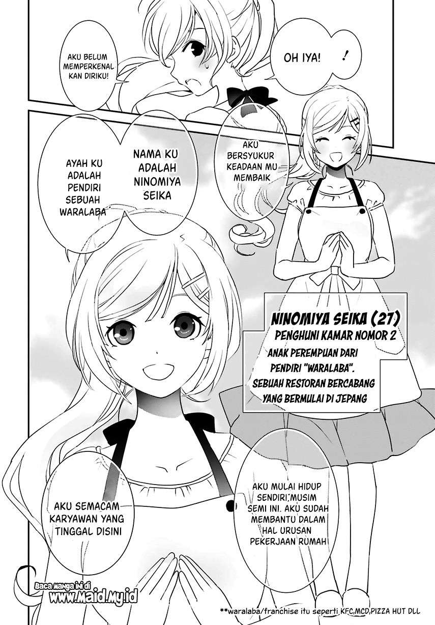 Miharashi-sou no 5-nin no Hanayome Chapter 01.2 Gambar 13