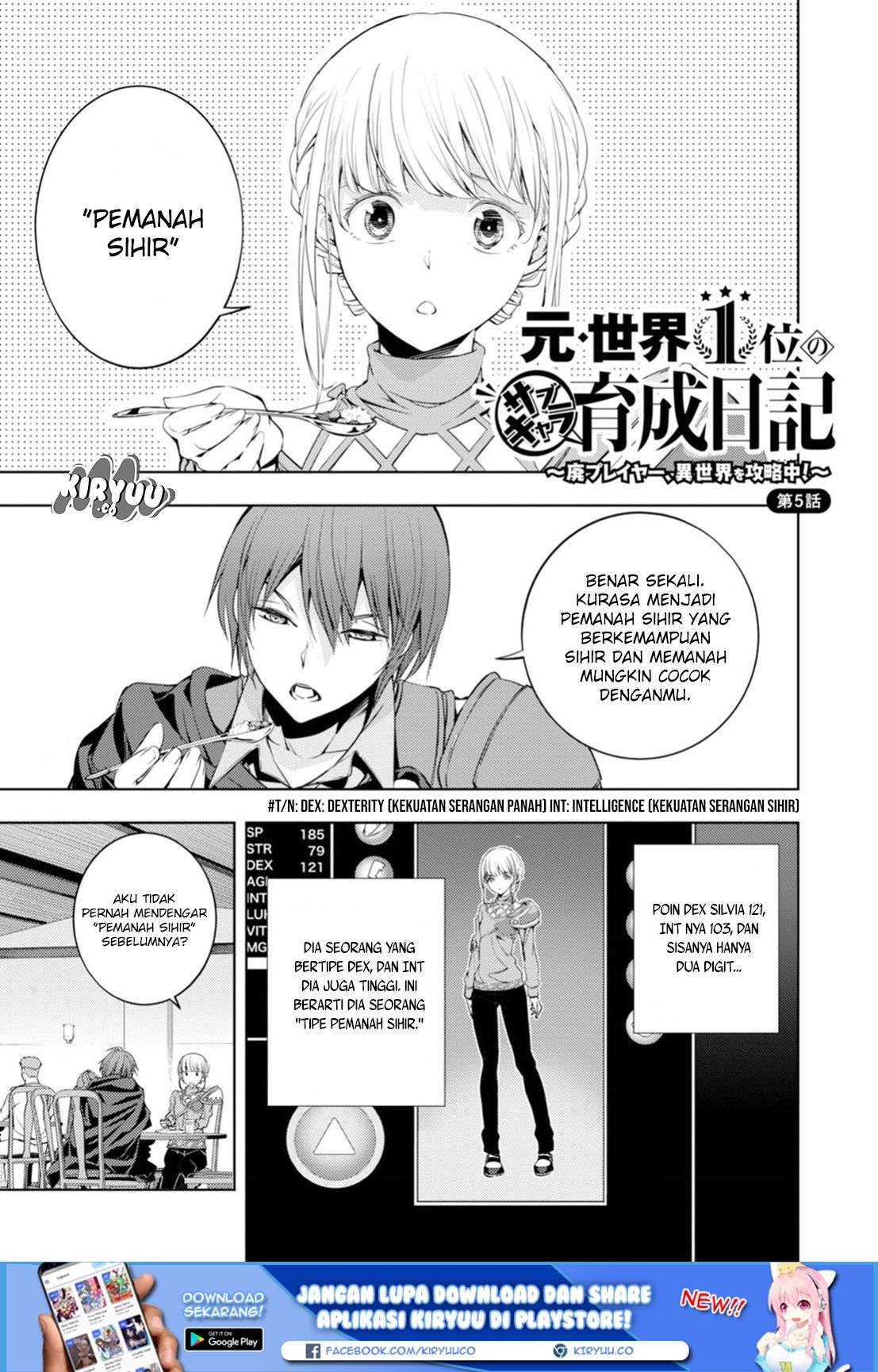 Baca Moto Sekai Ichi’i Subchara Ikusei Nikki: Hai Player Isekai wo Kouryakuchuu! Chapter 05 Gambar 2