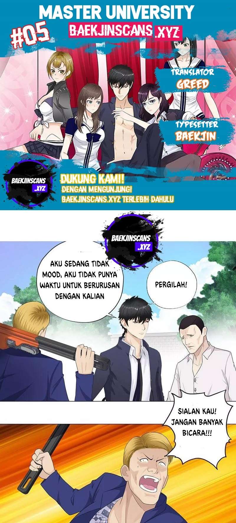 Baca Komik Master University Chapter 5 Gambar 1