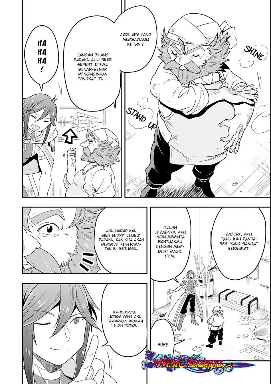 Kouryakuhon o Kushi Suru Saikyou no Mahoutsukai ~”meirei sa sero” to wa Iwa Senai Oreryuu Mao Tobatsu Saizen Ruuto ~ Chapter 06 Gambar 8