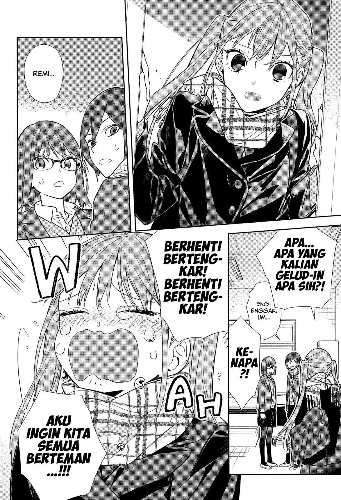 Horimiya Chapter 106 Gambar 18